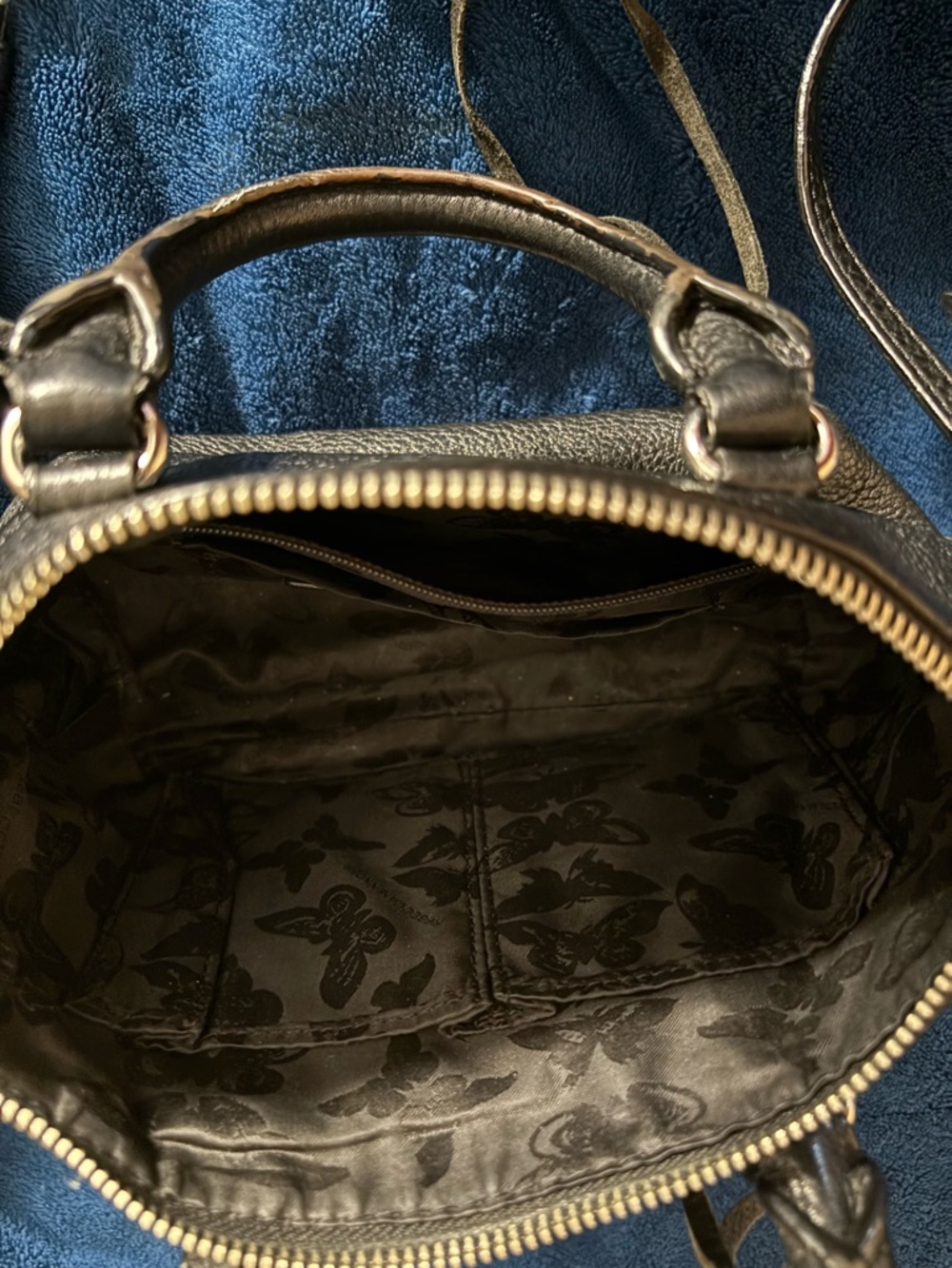 Rebecca Minkoff Micro Moto Leather Satchel - Picture 5 of 9